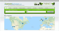 Desktop Screenshot of greenbusinesses.com